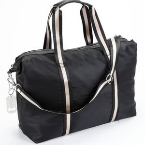 Black Travel Bag Carry-on Travel Luggage Beach Bag Nylon